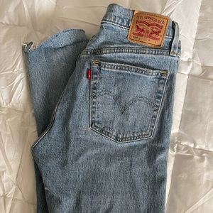Levi’s Denim 501 Skinny with Raw Hem & Button Fly - Size 28